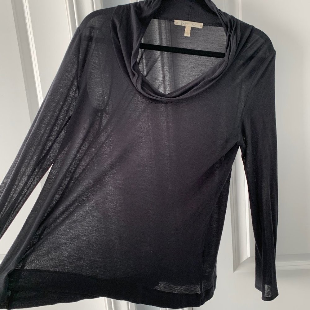Flattering Jore Gray top
